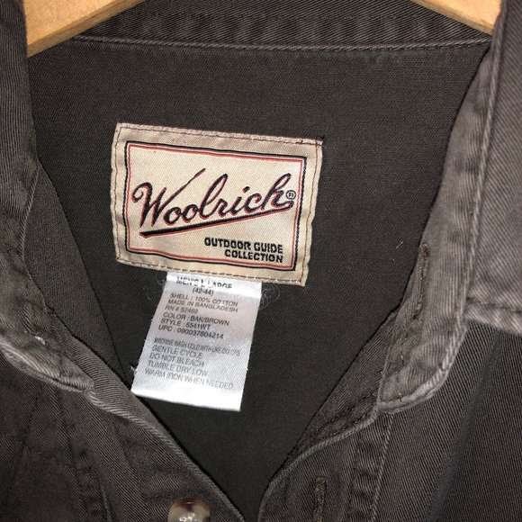 WOOLRICH
SHOOTING BUTTON UP
SHIRT
LARGE - Picture 2 of 3
